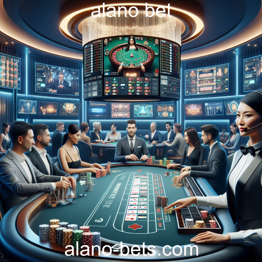 Cassino Ao Vivo: A Nova Fronteira do Jogo Online no Alano Bet